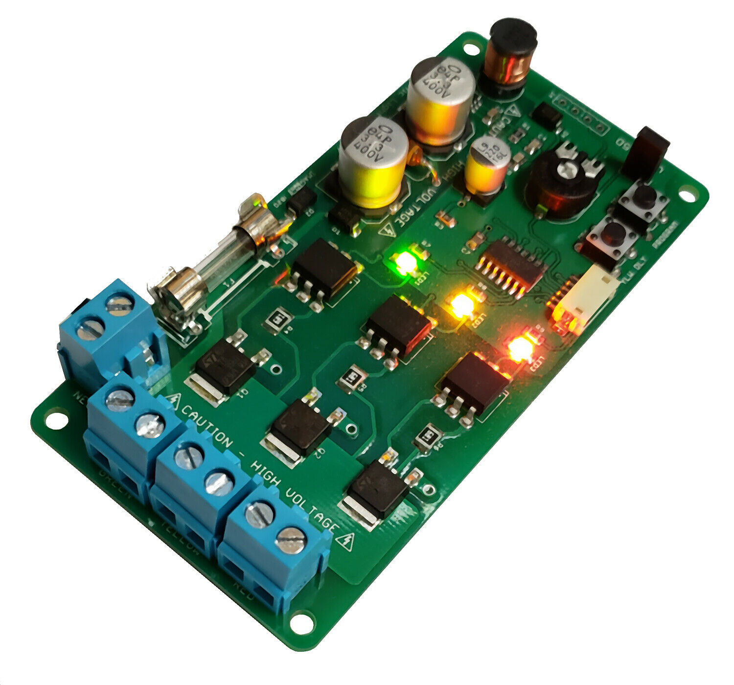 Traffic Light Controller / Sequencer "noiseless" 85v-265v / 650w Per Channel