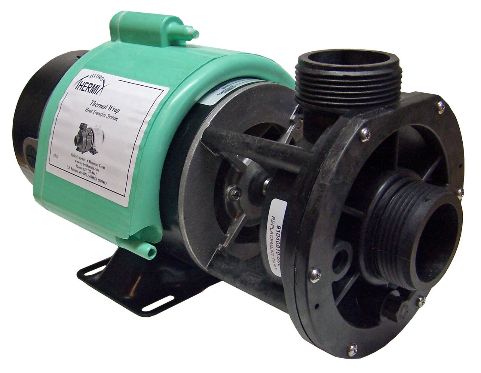 Softub Pump: 1.5hp (spl) 12 Amps, 1 Speed With Thermal Wrap (replaces Coil Wrap)