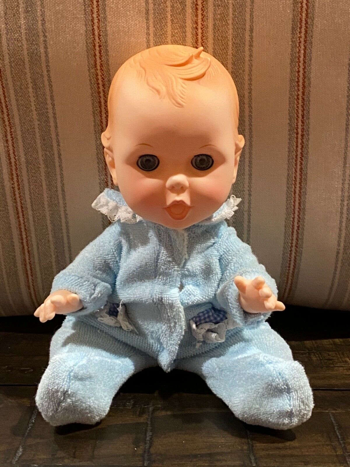 Gerber Productions 1989 Baby Doll Blue Sleeper Toy