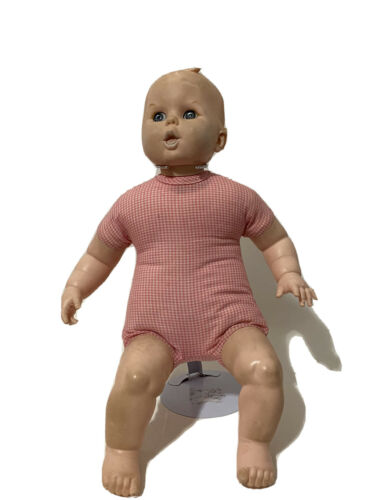 Vintage Gerber Baby Doll 17" Long 1979 Alanta Novelty Anniversay Edition Pink